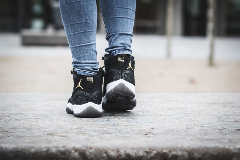 Jordan 11 2025 heiress on feet